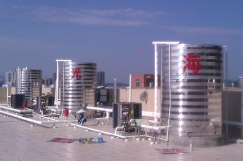 空气能热泵中央热水工程